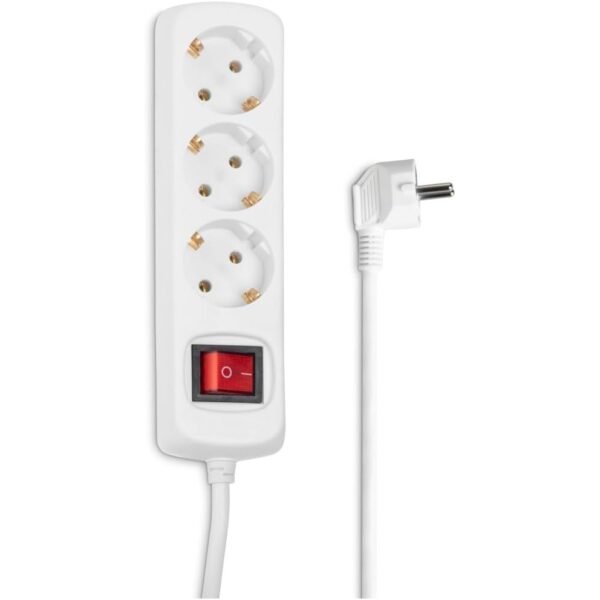 Hama 3-fach Steckdosenleiste 1,4 m, GS-geprüft, weiß