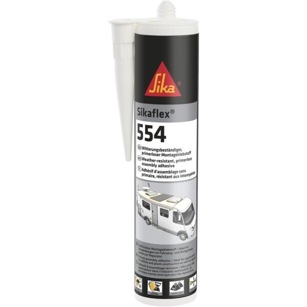Sika Montagekleber Sikaflex-554, schwarz, 300 ml