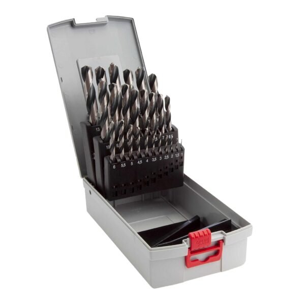 Bosch Professional 25-teiliges HSS PointTeQ Spiralbohrer-Set für Metall
